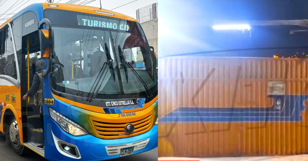 Huarochirí: Sujetos armados disparan contra patio de la empresa de transportes "Cinco Estrellas"