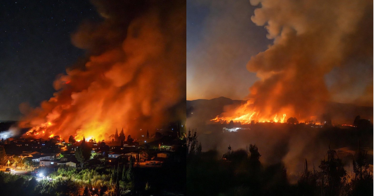 Devastadores incendios en Chile: Boric decreta estado de catástrofe y se reportan al menos 15 fallecidos