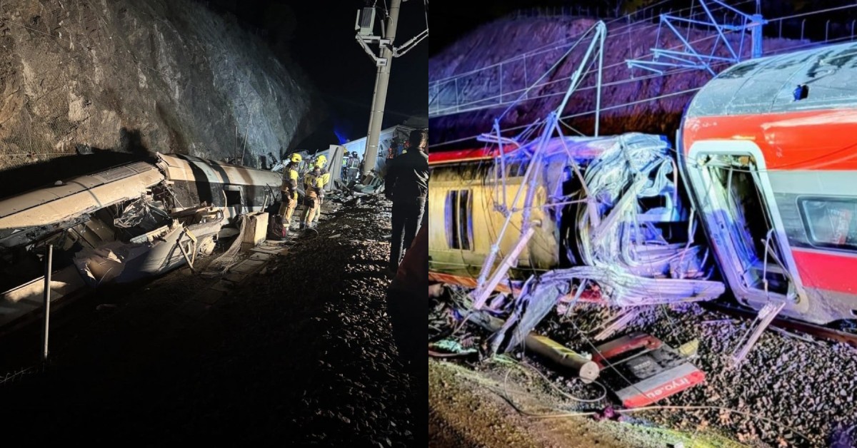 Tragedia en la vías del tren: Doble descarrilamiento deja al menos 21 fallecidos y un centenar de heridos
