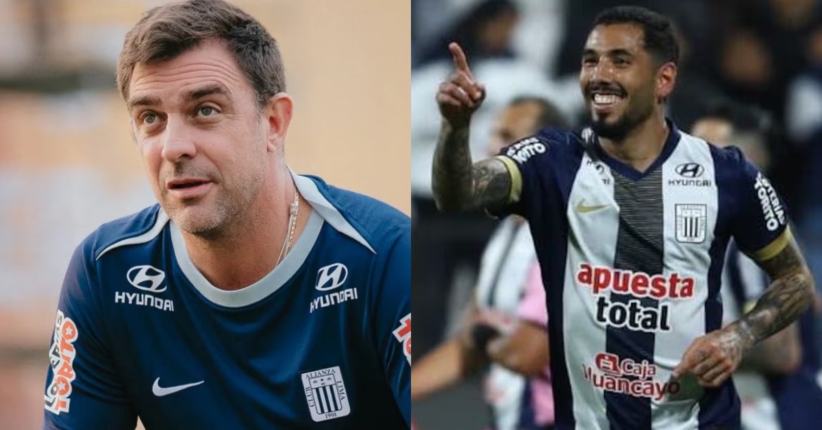 Pablo Guede destacó las virtudes de Sergio Peña como jugador: "Es un excelente profesional"