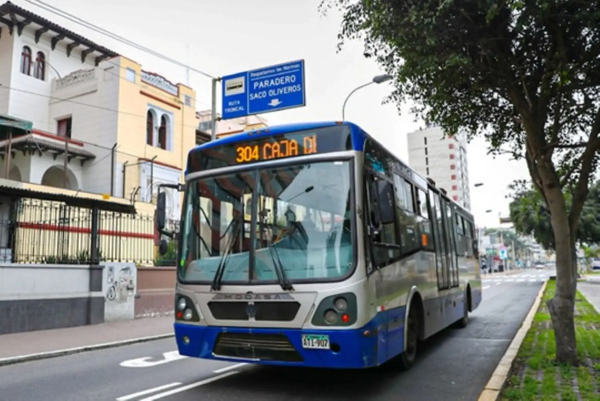 Corredor Azul tendr�a una v�a exclusiva en la avenida Arequipa.