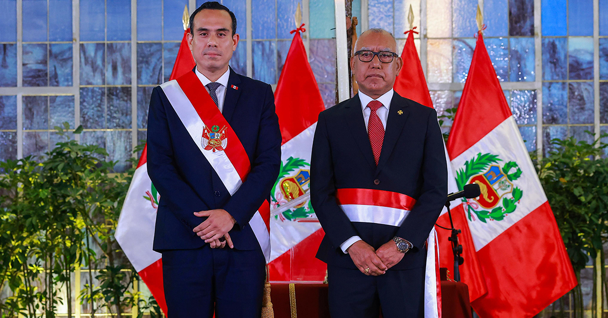 Ministro de Defensa sobre reunión de Jerí con empresario chino: "El presidente explicará en la Fiscalía lo que ha pasado"