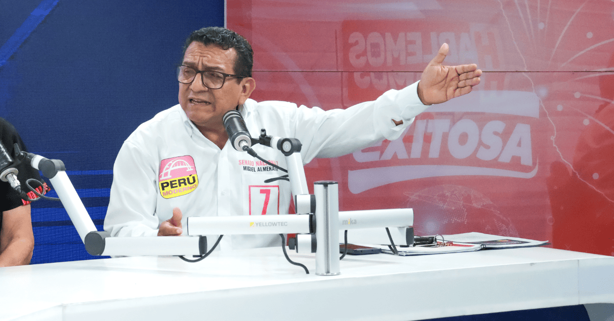 Miguel Almenara: "El modelo económico en el Perú ha funcionado, el problema es la corrupción y la impunidad"