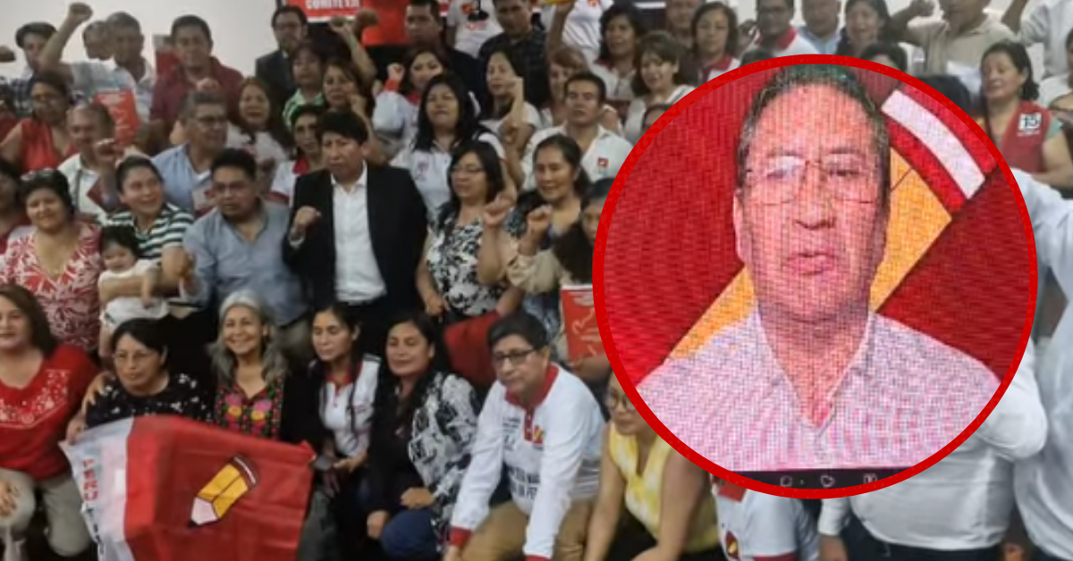 Perú Libre presentó su plancha presidencial y candidatos al Senado