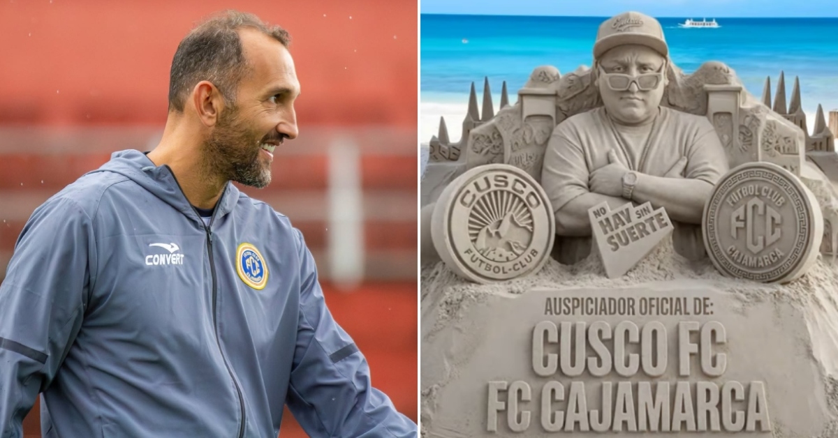 Jorge Luna se suma a la Liga 1 2026 y será auspiciador oficial de Cusco FC y FC Cajamarca: "Nos vamos a divertir"