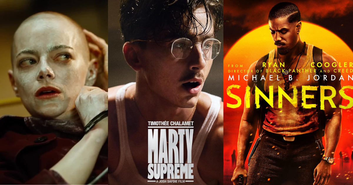 Bugonia, Marty Supreme y Pecadores destacan como nominados a Mejor Pel�cula.