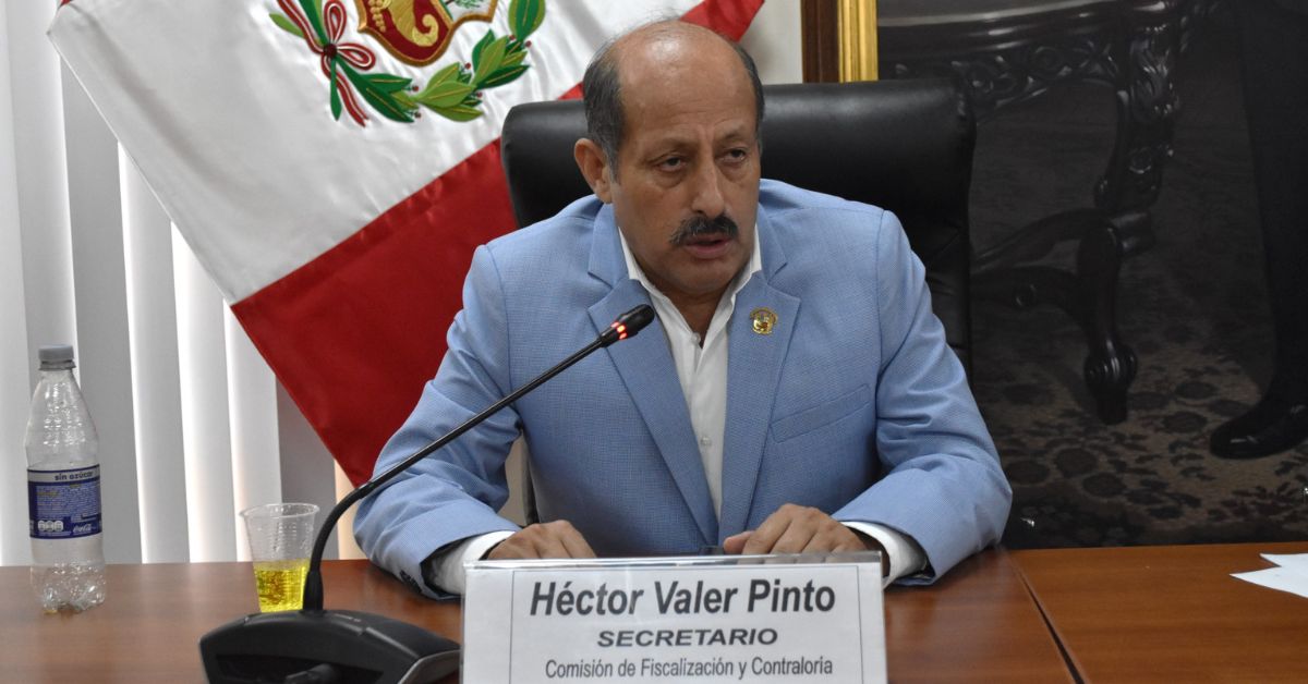 Héctor Valer asegura que José Jerí debe dejar la presidencia y renunciar a Somos Perú