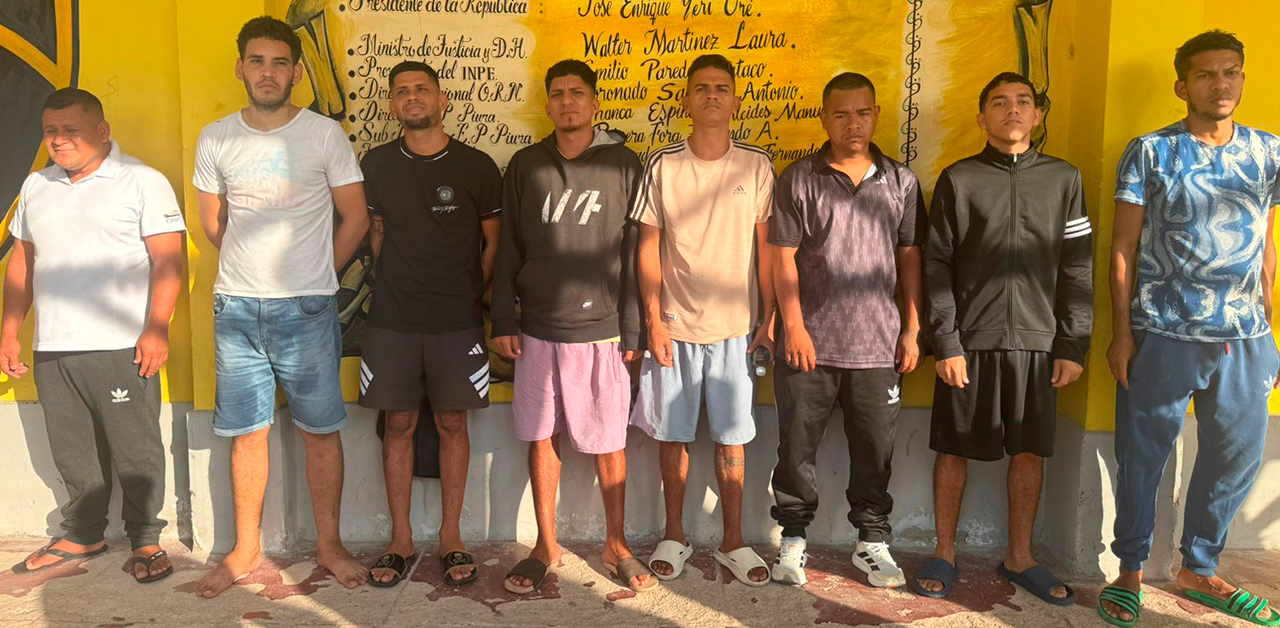 INPE traslada a ocho peligrosos internos al Establecimiento Penitenciario de Chiclayo
