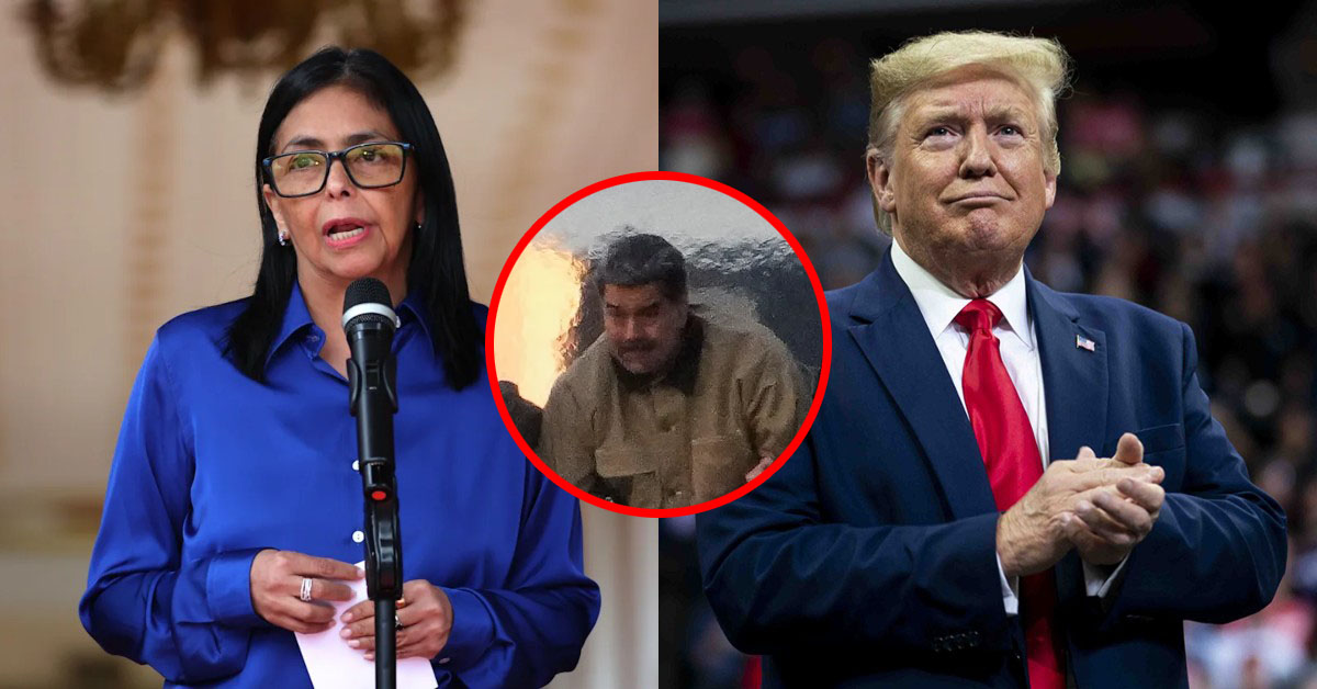 Maduro habría sido traicionado: Delcy Rodríguez coordinó con Trump su salida, según medio británico