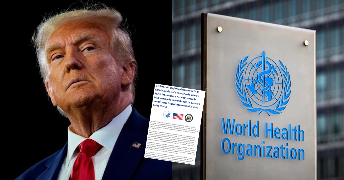 Estados Unidos se retiró oficialmente de la OMS y no pagará deuda de US$260 millones