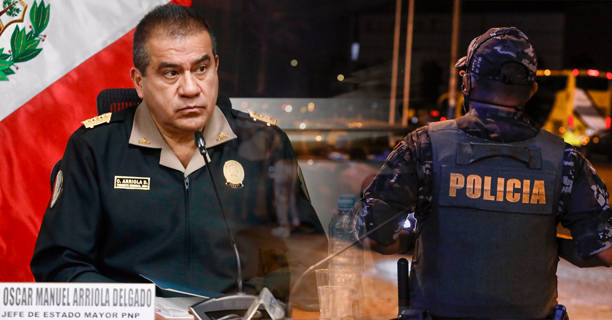 Óscar Arriola advierte déficit de efectivos de la PNP para combatir la criminalidad y critica trabajo de Fiscalía