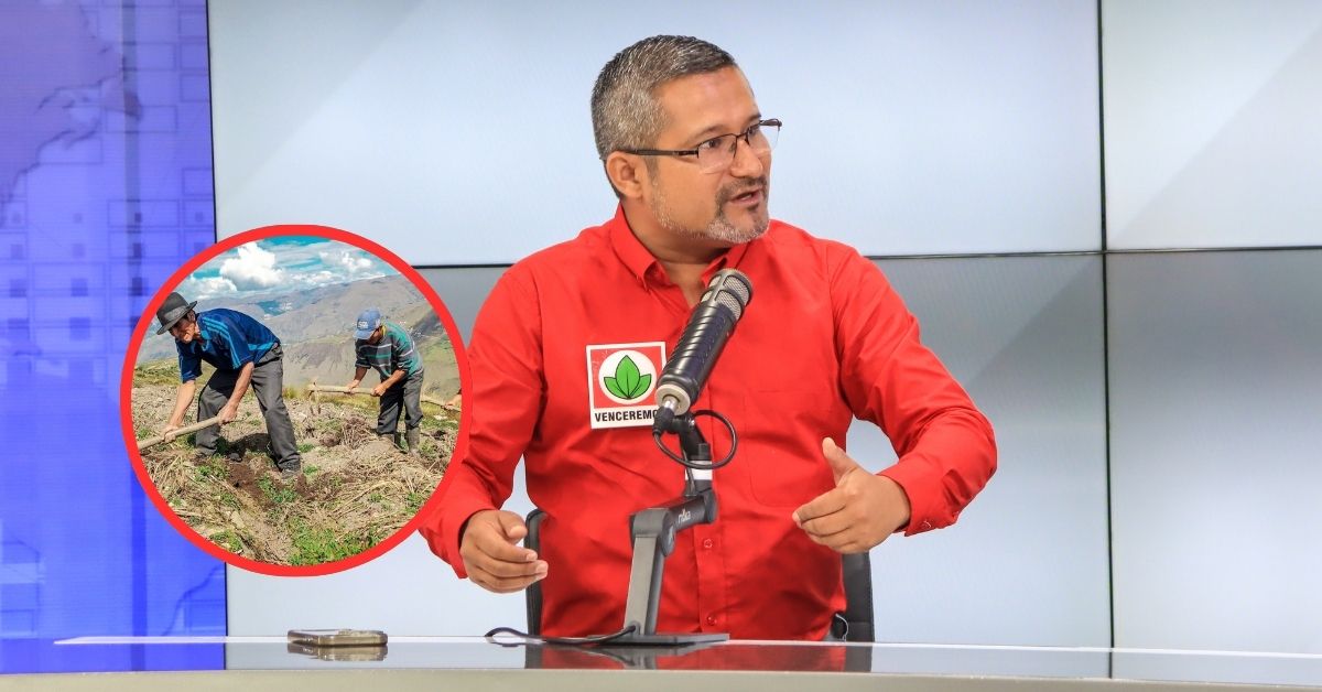Ronald Atencio aseguró que impulsará una segunda reforma agraria de llegar a la presidencia