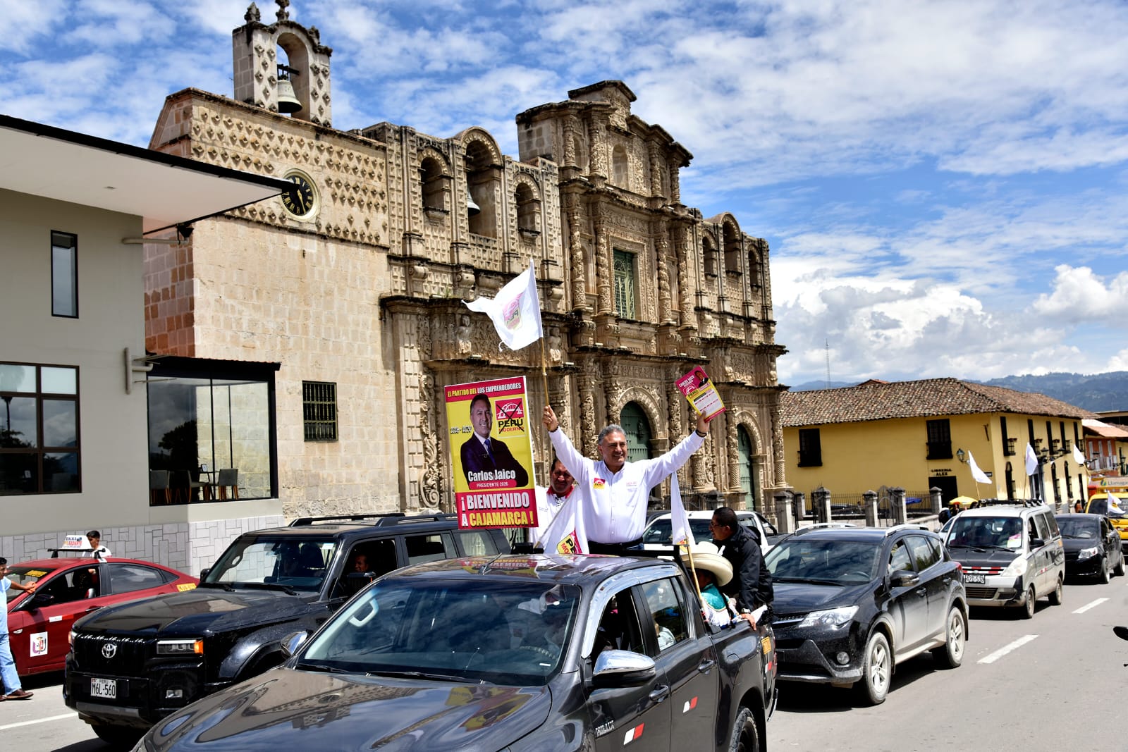 Carlos Jaico en Cajamarca.