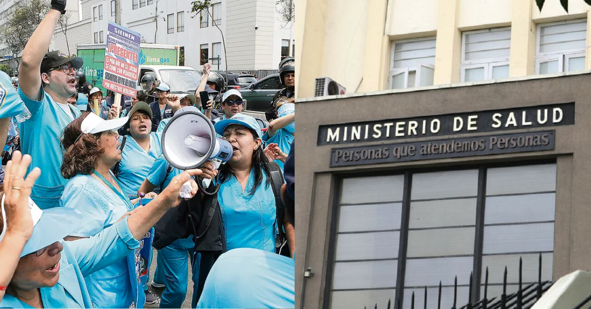 Más de 20 mil trabajadores del Minsa acatarán paro en Lima este 28 de enero por incumplimientos