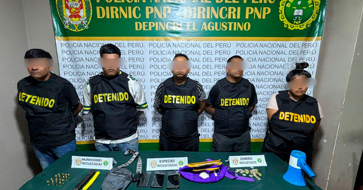 Caen 'Los Fantasmas de Acho': PNP captura a banda que cobraba cupos a ...