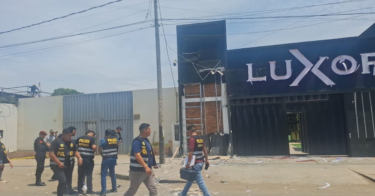 Atentado en Trujillo: Detonan artefacto explosivo en exteriores de discoteca