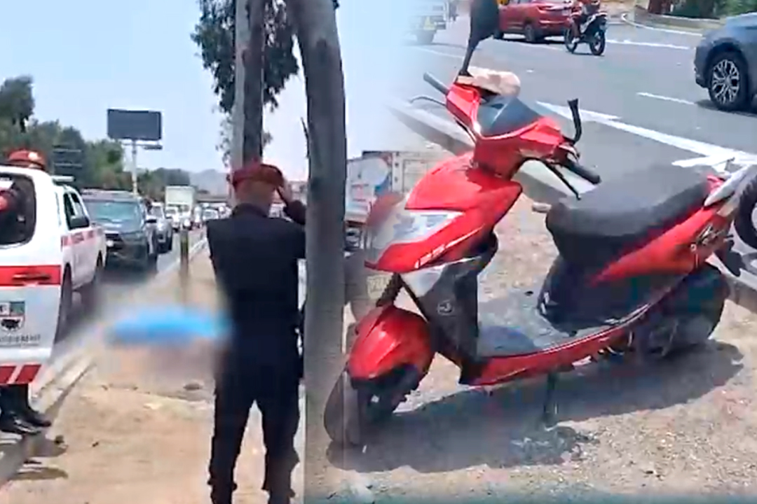 Tragedia en San Borja: Motociclista muere en fatal accidente de tránsito mientras manejaba por la Panamericana Sur