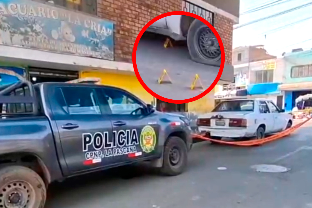 En el lugar se contaron 3 casquillos de bala.