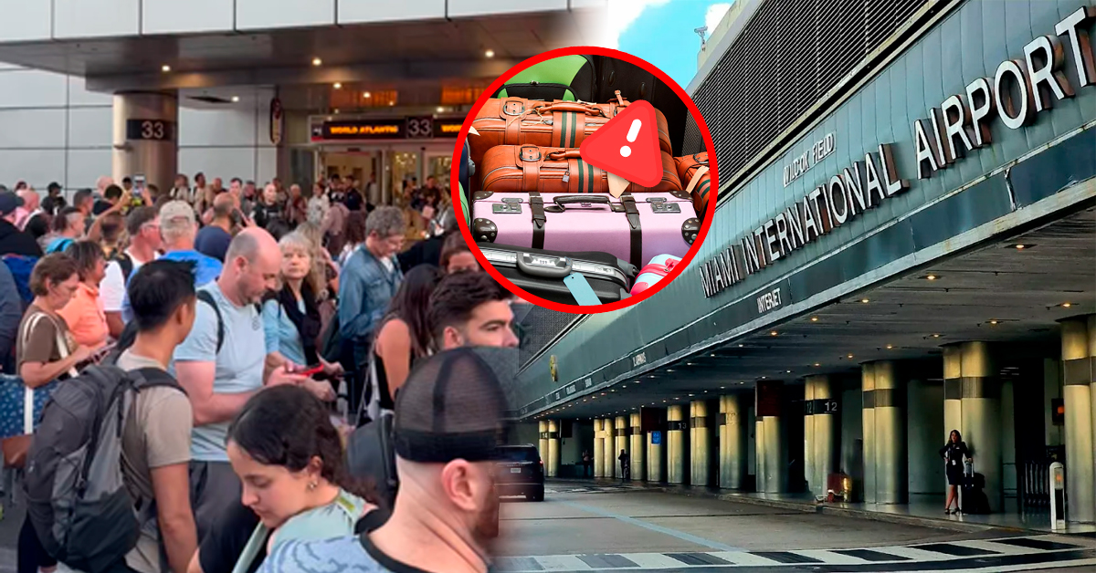 Alerta en Miami: Evacúan todo el aeropuerto tras el hallazgo de un equipaje sospechoso