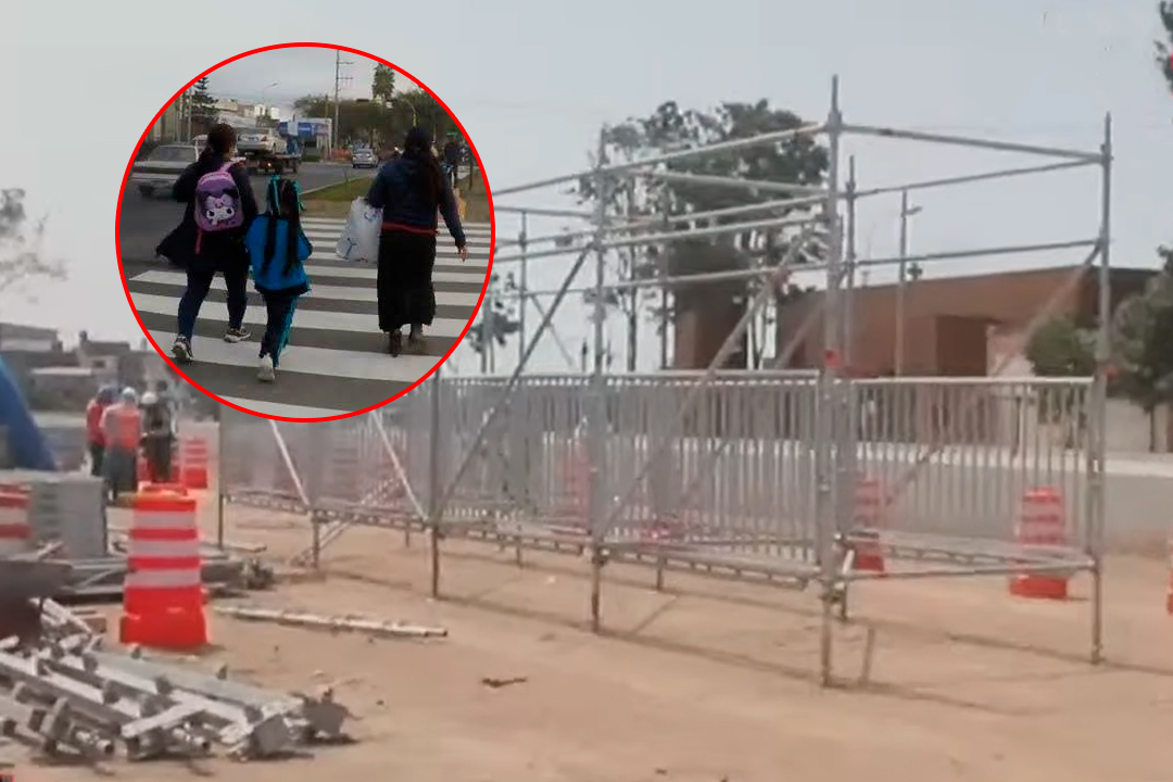 Instalaci�n tendr� una demora de 15 d�as para luego dar paso a la construcci�n de puentes de concreto.