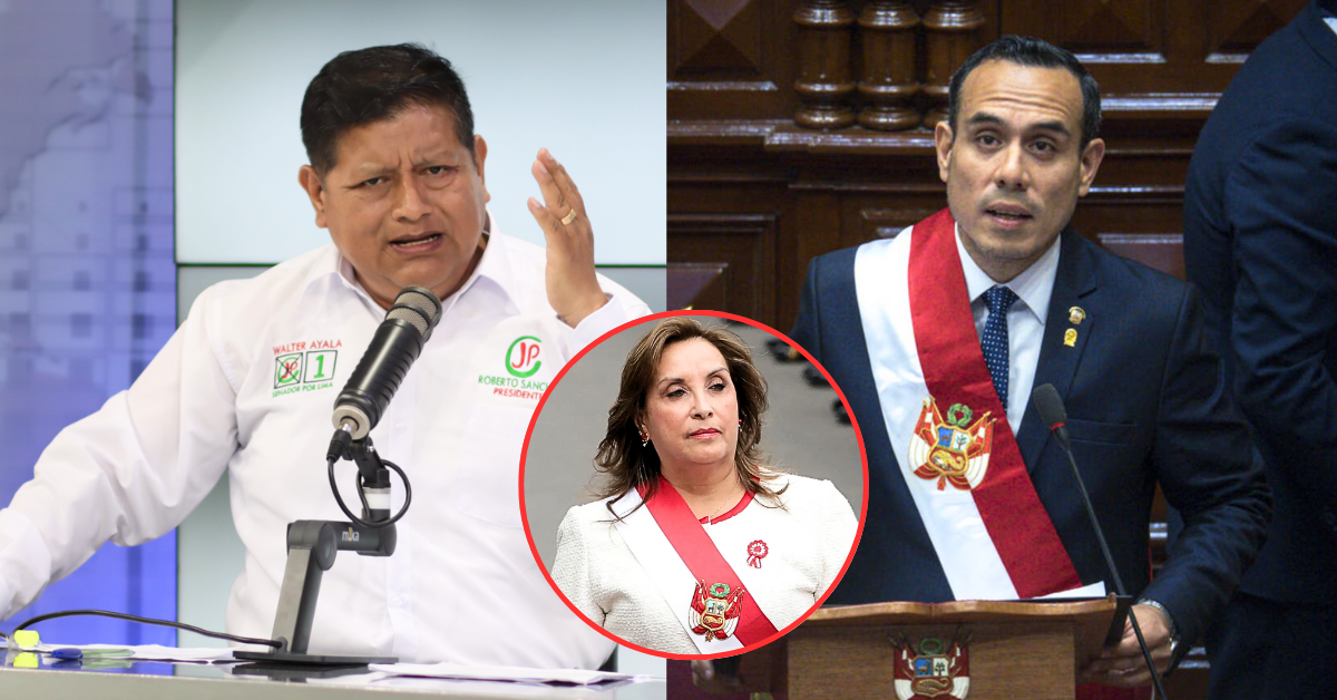 Elecciones 2026: Walter Ayala plantea comisión para investigar delitos de gobiernos de José Jerí y Dina Boluarte