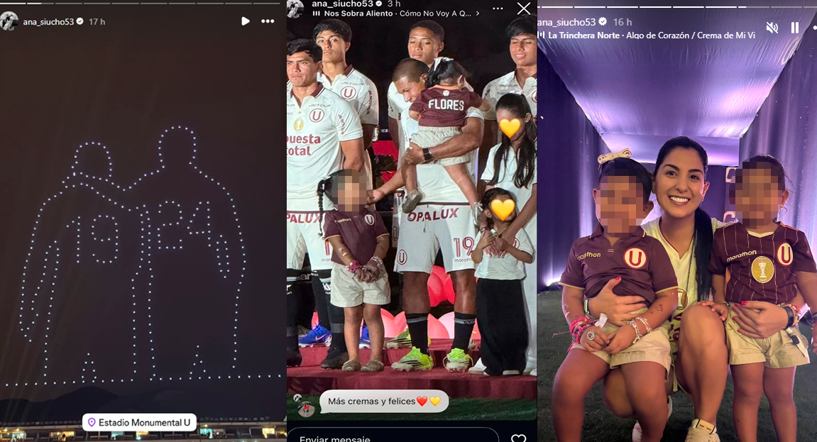 Ana Siucho lanza fotos de Edison Flores con sus hijas en la 'Noche Crema 2026'.