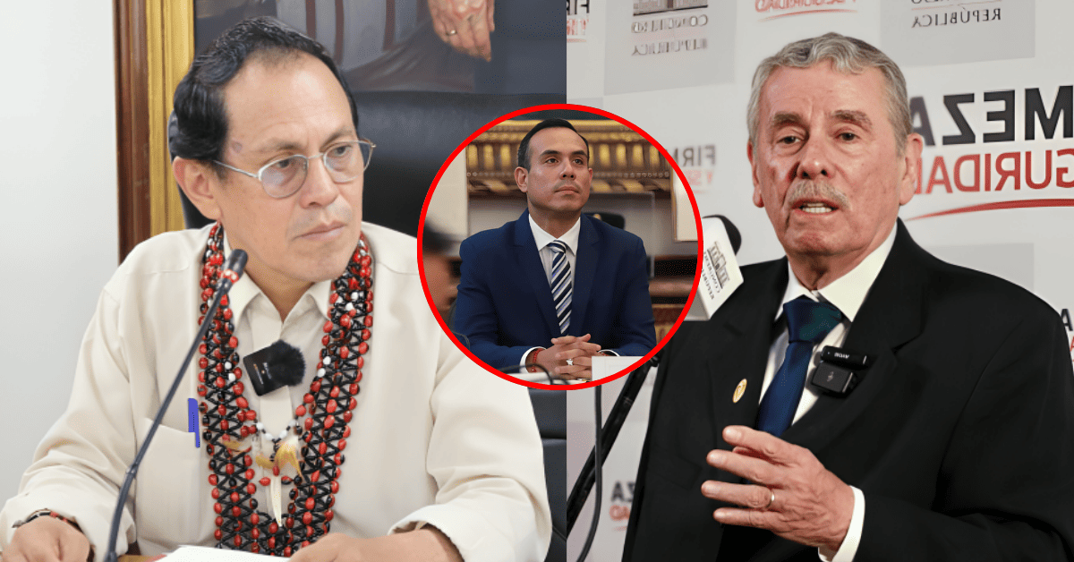 Segundo Montalvo solicita a Rospigliosi que se convoque a Junta de Portavoces para evaluar vacancia de José Jerí