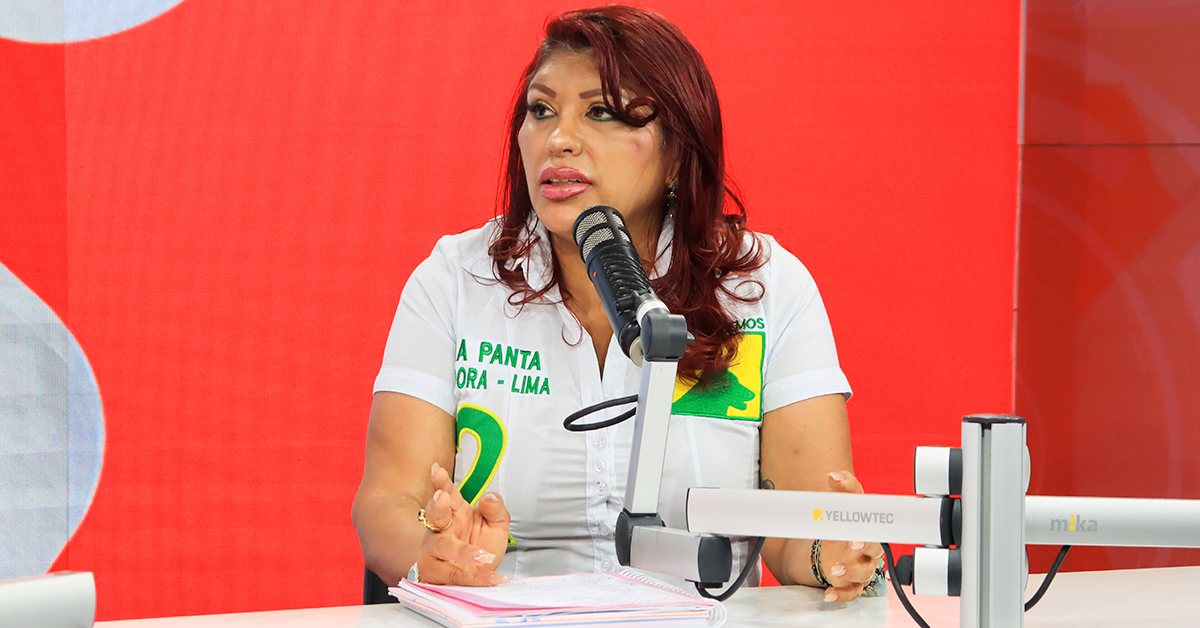 Julia Panta plantea programa de oportunidades para madres solteras: "No es asistencialismo"