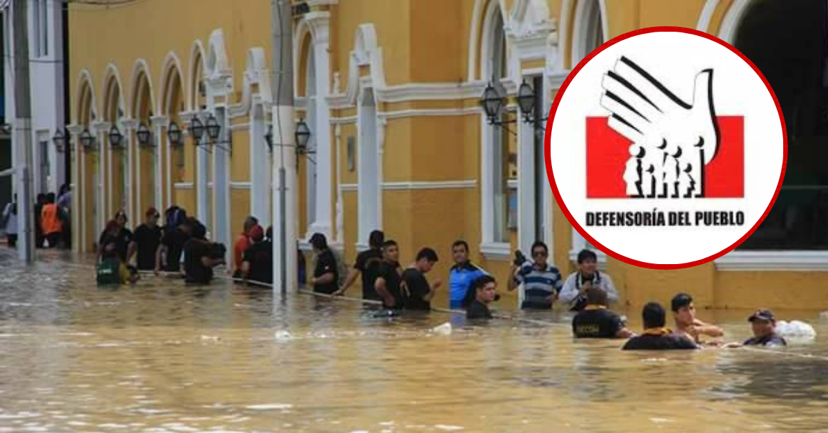 Piura: Más de 360 mil personas en riesgo MUY ALTO ante posible Niño Costero, advierte Defensoría