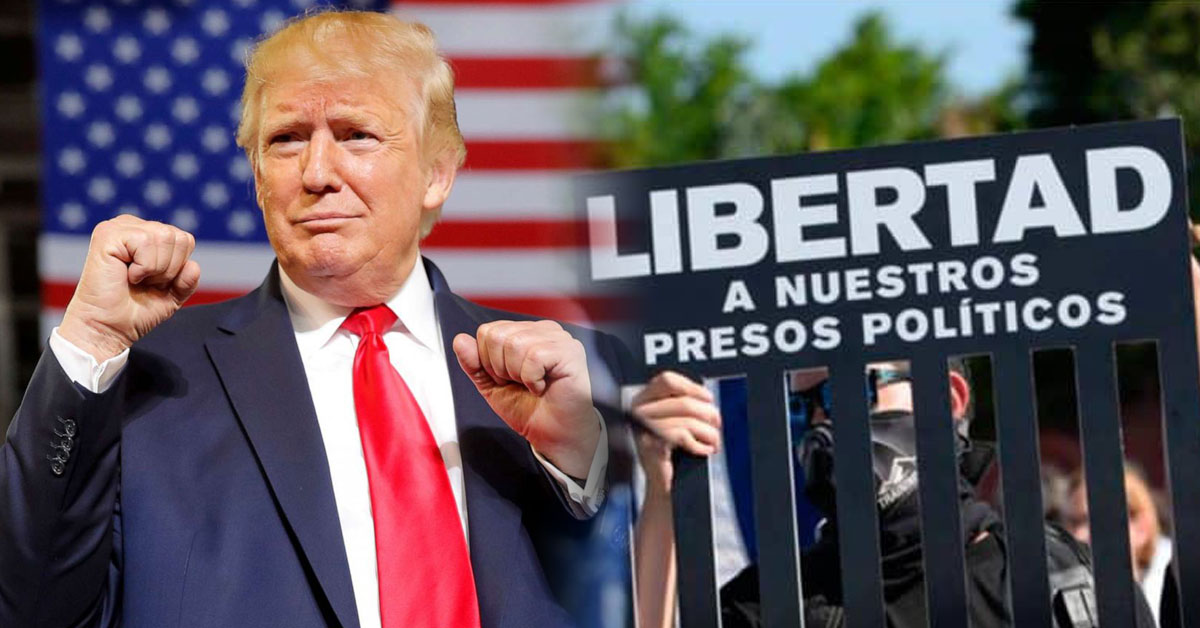 Donald Trump contento por la rápida liberación de presos políticos en Venezuela: "Este ritmo aumentará"