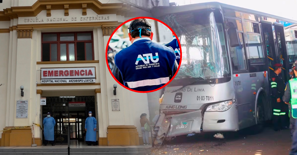 ATU niega abandono y asegura acompañar a víctimas del accidente del Metropolitano tras denuncias de familiares