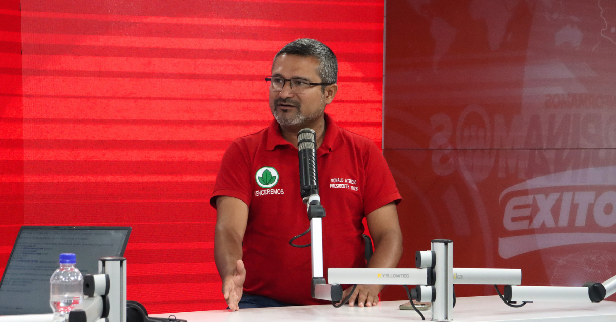 Ronald Atencio busca implementar una Asamblea Constituyente Plurinacional: "Vía referéndum"