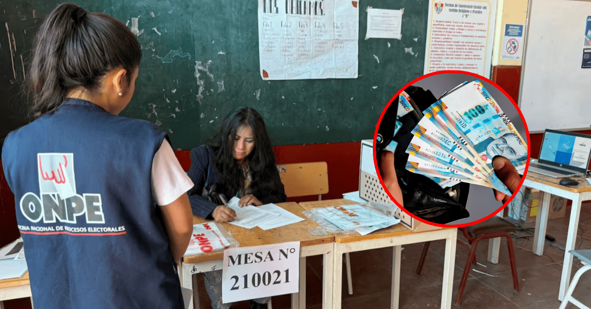 Pago a miembros de mesa 2026: Esta es la FECHA LÍMITE para registrarte y cobrar los S/165