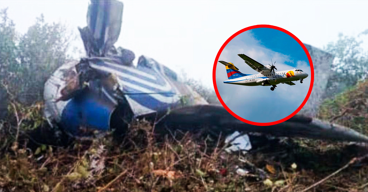Tragedia en Colombia: Aparatoso accidente de avión comercial deja 15 personas fallecidas