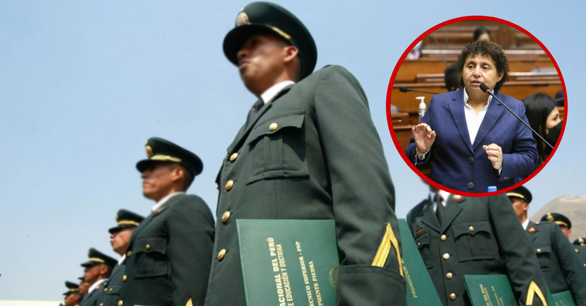 Congreso: Susel Paredes propone que comandante general de la PNP permanezca por plazo fijo de 2 años