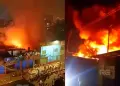 A�o Nuevo: Bomberos atienden m�s de 60 incendios durante celebraciones de fin de a�o en todo el Per�
