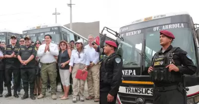 Mininter se re�ne con transportistas tras ataque de extorsionadores a bus de Tra