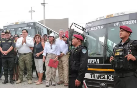 Mininter se re�ne con transportistas tras ataque de extorsionadores a bus de Tra