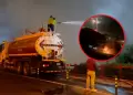 �Terrible!: Incendio se registra en Miraflores a solo una hora de empezar el A�o Nuevo