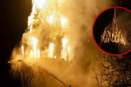 Iglesia de Vondelkerk de Amsterdam qued� completamente calcinada