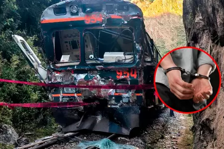 Cuatro personas fueron detenidas por el tr�gico choque de trenes.