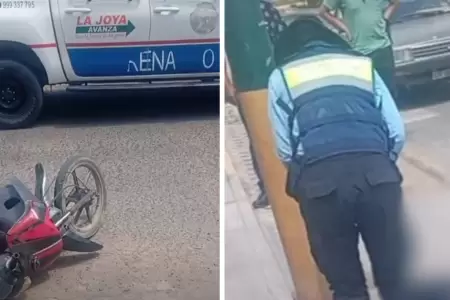 Joven motociclista muere tras impactar contra un muro