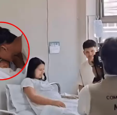 Maternidad de Lima present� a los primeros beb�s nacidos en 2026