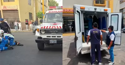 Anciano falleci� tras ser atropellado por motocicleta en Arequipa.
