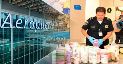 SUNAT interviene m�s de 800 pasajeros por no declarar sus art�culos en el Jorge