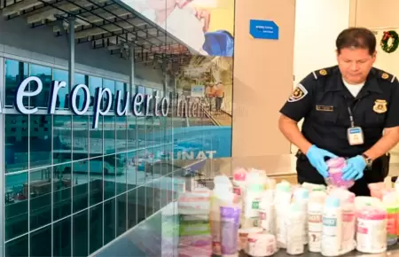 SUNAT interviene m�s de 800 pasajeros por no declarar sus art�culos en el Jorge
