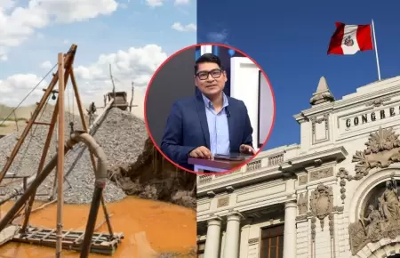 Iv�n Arenas opina sobre la relaci�n del Congreso con la miner�a ilegal.