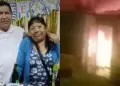 Tragedia en VMT: Mujer pierde la vida tras intentar rescatar a su esposo de un incendio en su vivienda