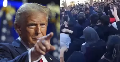 Estados Unidos podr�a intervenir en Ir�n por orden de Trump.