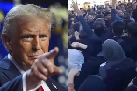 Estados Unidos podr�a intervenir en Ir�n por orden de Trump.